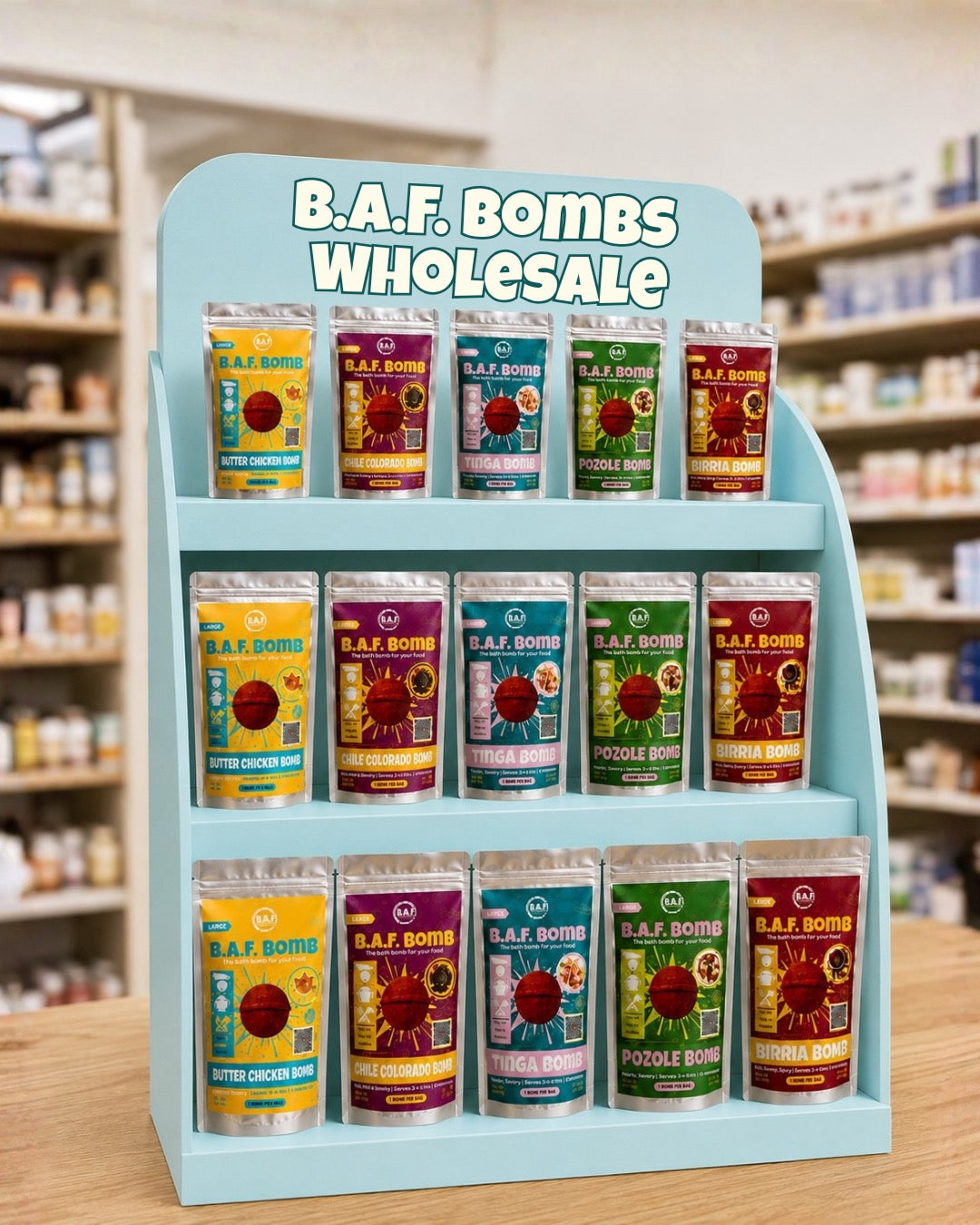 B.A.F. Bombs Wholesale Kits